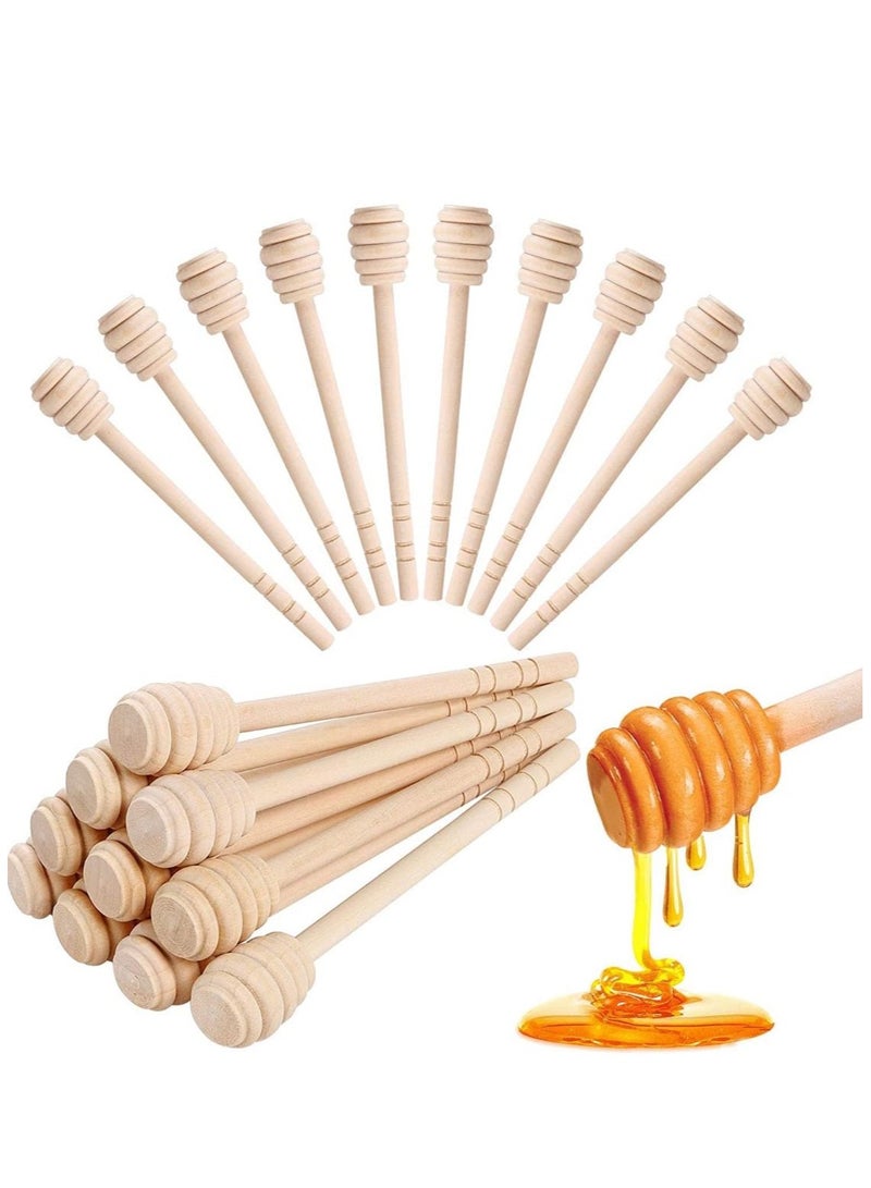 Wooden Honey Spoon (Beige)  - Image 3