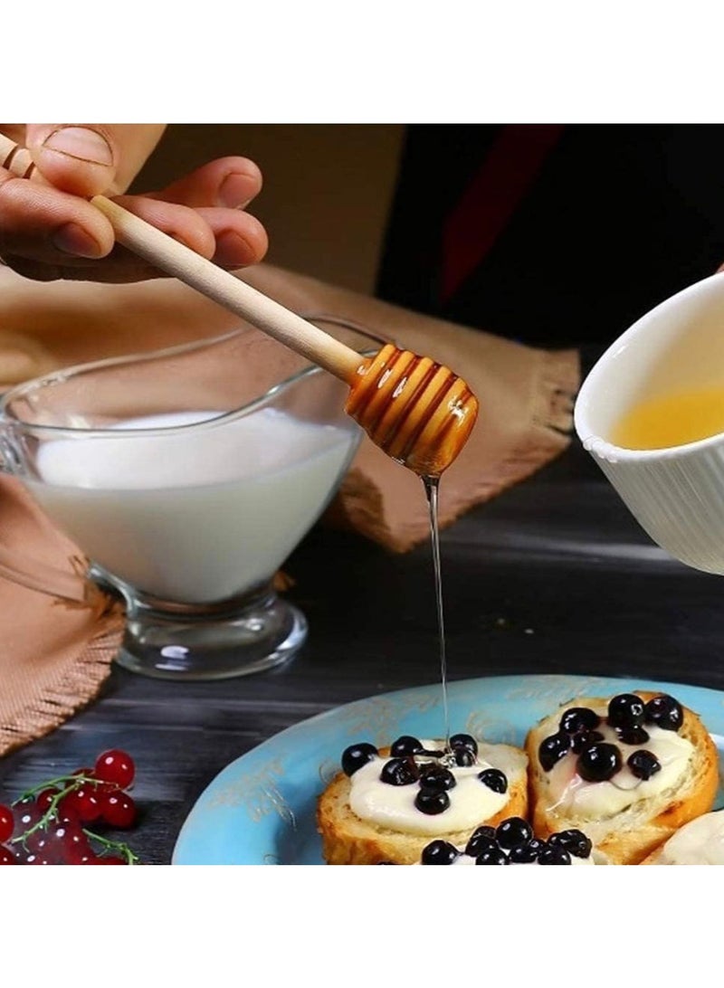 Wooden Honey Spoon (Beige)  - Image 1