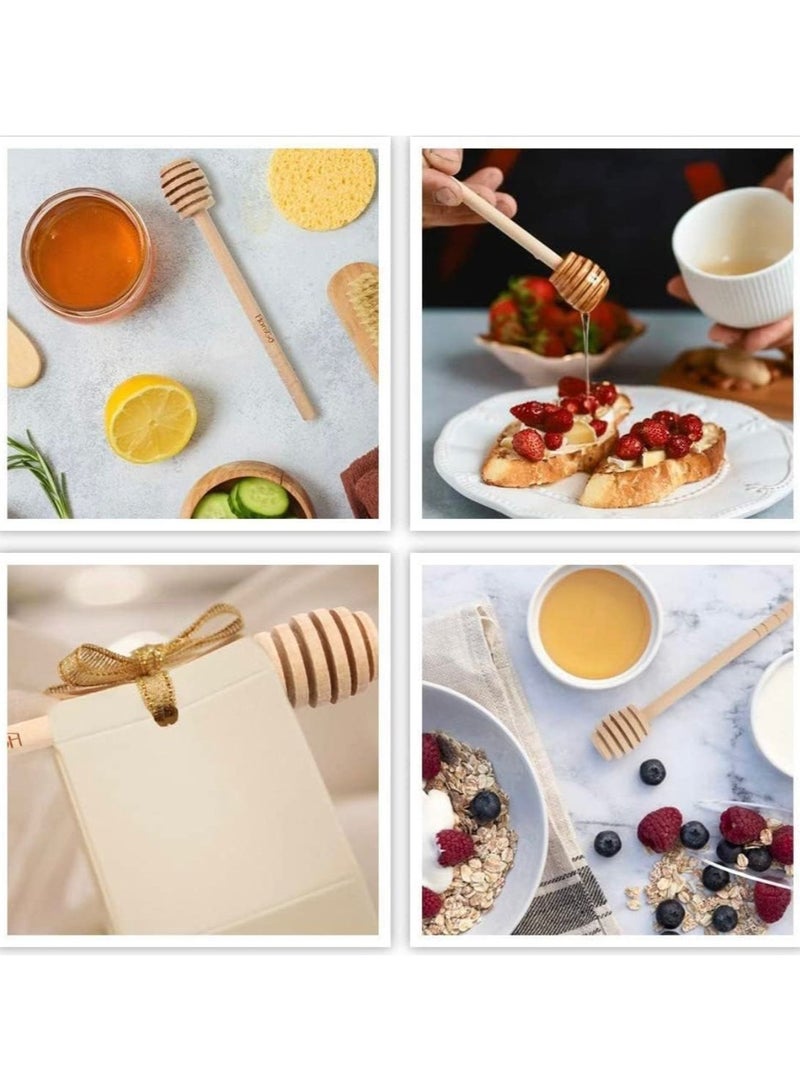 Wooden Honey Spoon (Beige)  - Image 2