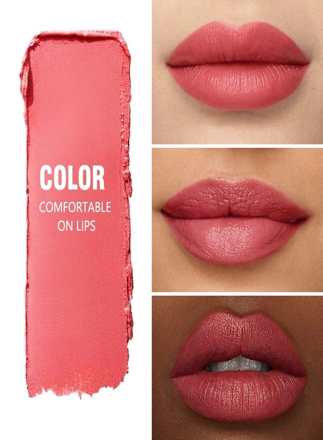 QIDSTERS Matte Lipstick Crayon Set for Women, Ruby Red 24 Hour Lipstick Lip Liner Pencil, Neutral Lip Stick Lipliner Long Lasting Waterproof Smudge Proof, Vegan & Cruelty-Free, 04 - Image 2