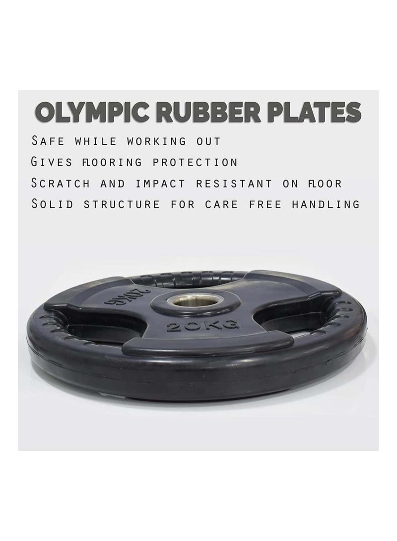 My Life Fitness Olympic Weight Plate 20 KG - Image 2