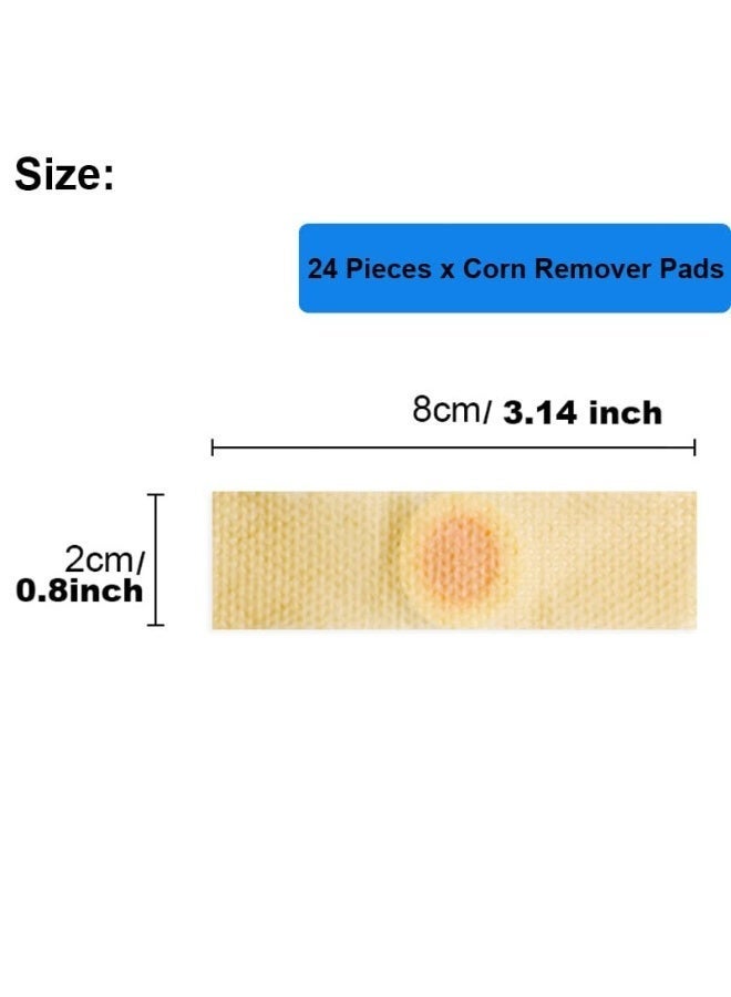 ShineZone 40 Pcs Foot Corn Removal Plaster, Corn Callus Treatment for Feet, Foot Care Cushions fir Relief Pain From Calluses Corns Blisters - Image 3