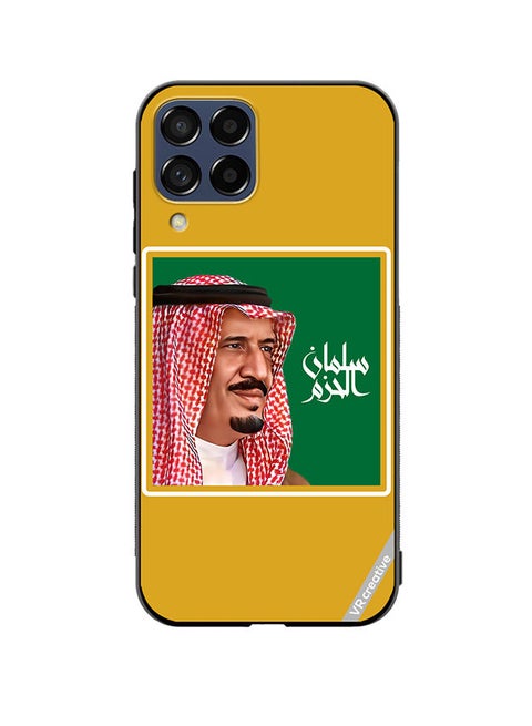 Protective Case Cover For Samsung Galaxy A12 Mohammed Bin Salman Design Multicolour