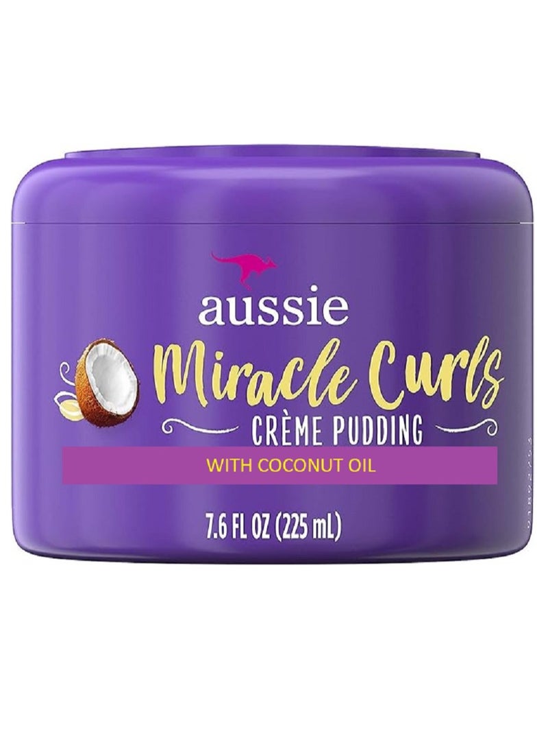 Aussie Creme Pudding Miracle Curls 7.6 Ounce Jar (225ml) - Image 1
