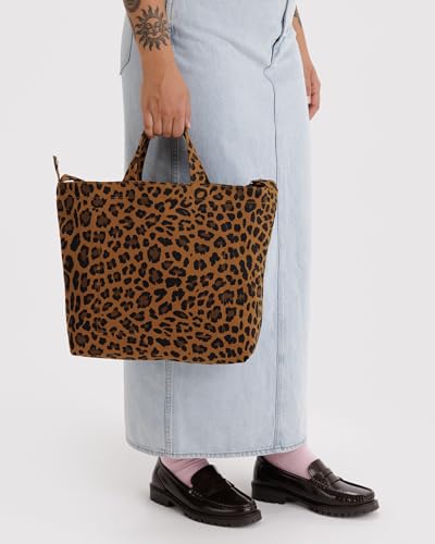BAGGU Horizontal Zip Duck Bag - Leopard - Image 2
