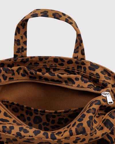 BAGGU Horizontal Zip Duck Bag - Leopard - Image 3