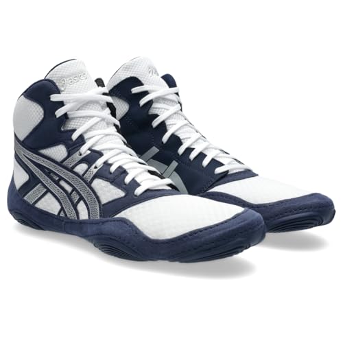 ASICS Mens Snapdown 4 Wrestling Shoes 95 MidnightPure Silver - Image 3