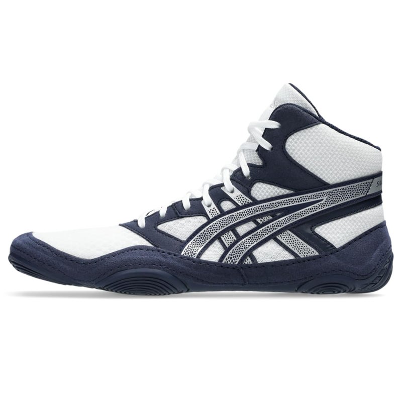 ASICS Mens Snapdown 4 Wrestling Shoes 95 MidnightPure Silver - Image 2