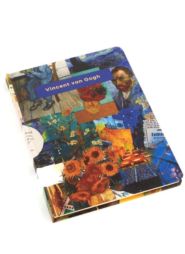 Borg El Arab Van Gogh Printed A5 Notebook  - Image 1