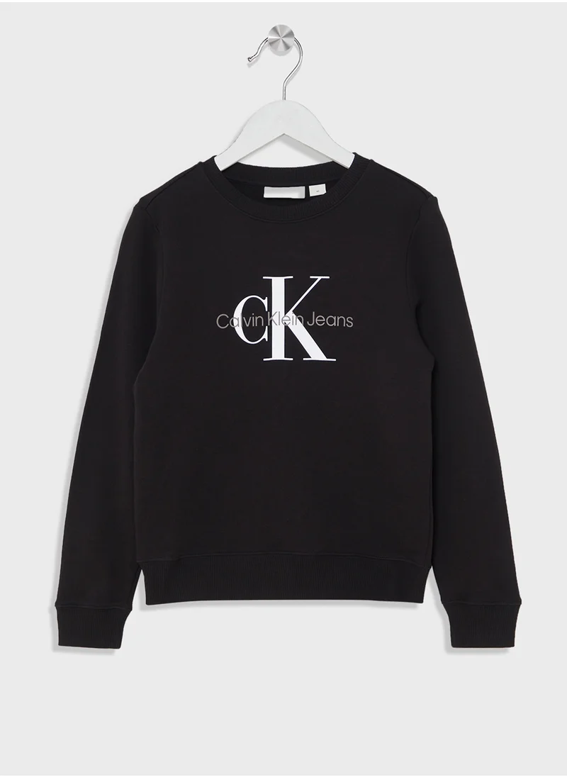 Calvin Klein Jeans CK MONOGRAM TERRY CN