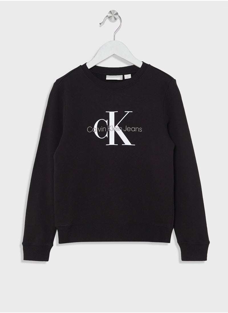 Calvin Klein Jeans CK MONOGRAM TERRY CN  - Image 1