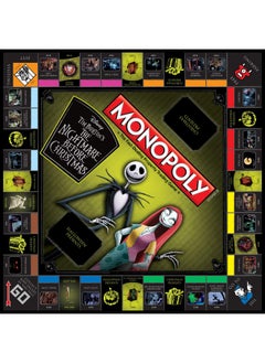 USAopoly Monopoly Disney Nightmare Before Christmas Board Game | Collectible Monopoly Tim Burton Nightmare Before Christmas Movie | Collectible Monopoly Tokens  - Image 3