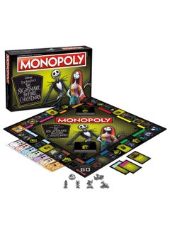 USAopoly Monopoly Disney Nightmare Before Christmas Board Game | Collectible Monopoly Tim Burton Nightmare Before Christmas Movie | Collectible Monopoly Tokens  - Image 2