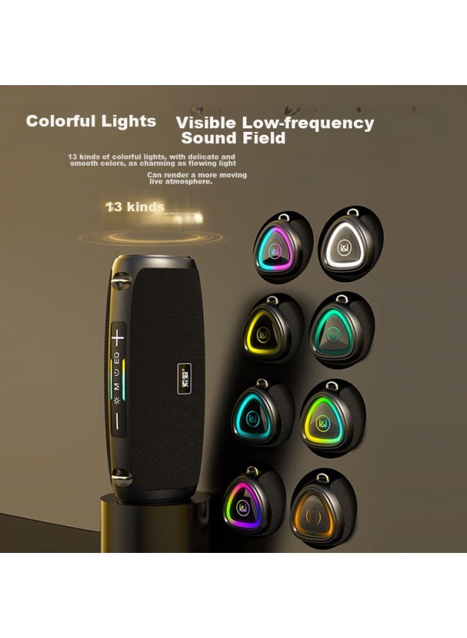 SOAIY S36ultra Flagship Third-generation Portable Bluetooth Speaker, Subwoofer, Outdoor Camping, Dustproof, Waterproof, Usb Drive, High-quality Sound, Home Theater, Computer Desktop Gift Speaker - Image 2