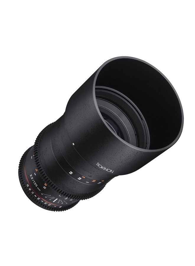 Rokinon Cine DS 135mm T2.2 ED UMC Telephoto Cine Lens for Canon EF Digital SLR Cameras  - Image 2