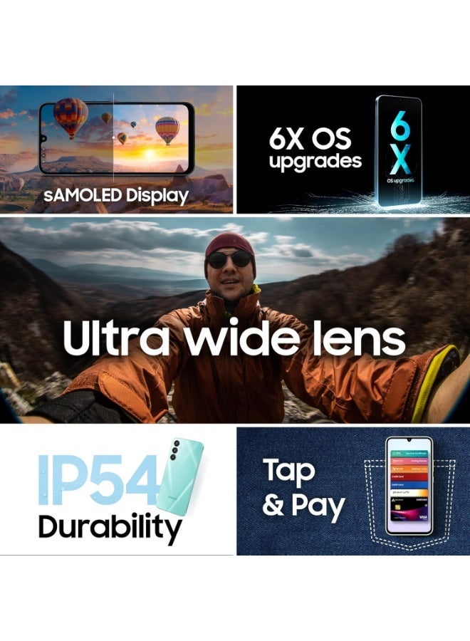 سامسونج هاتف Galaxy A16 LTE، 8 جيجابايت RAM + 128 جيجابايت تخزين، شريحتين، أخضر فاتح - نسخة دولية مفتوحة - يعمل في جميع أنحاء العالم - Image 3