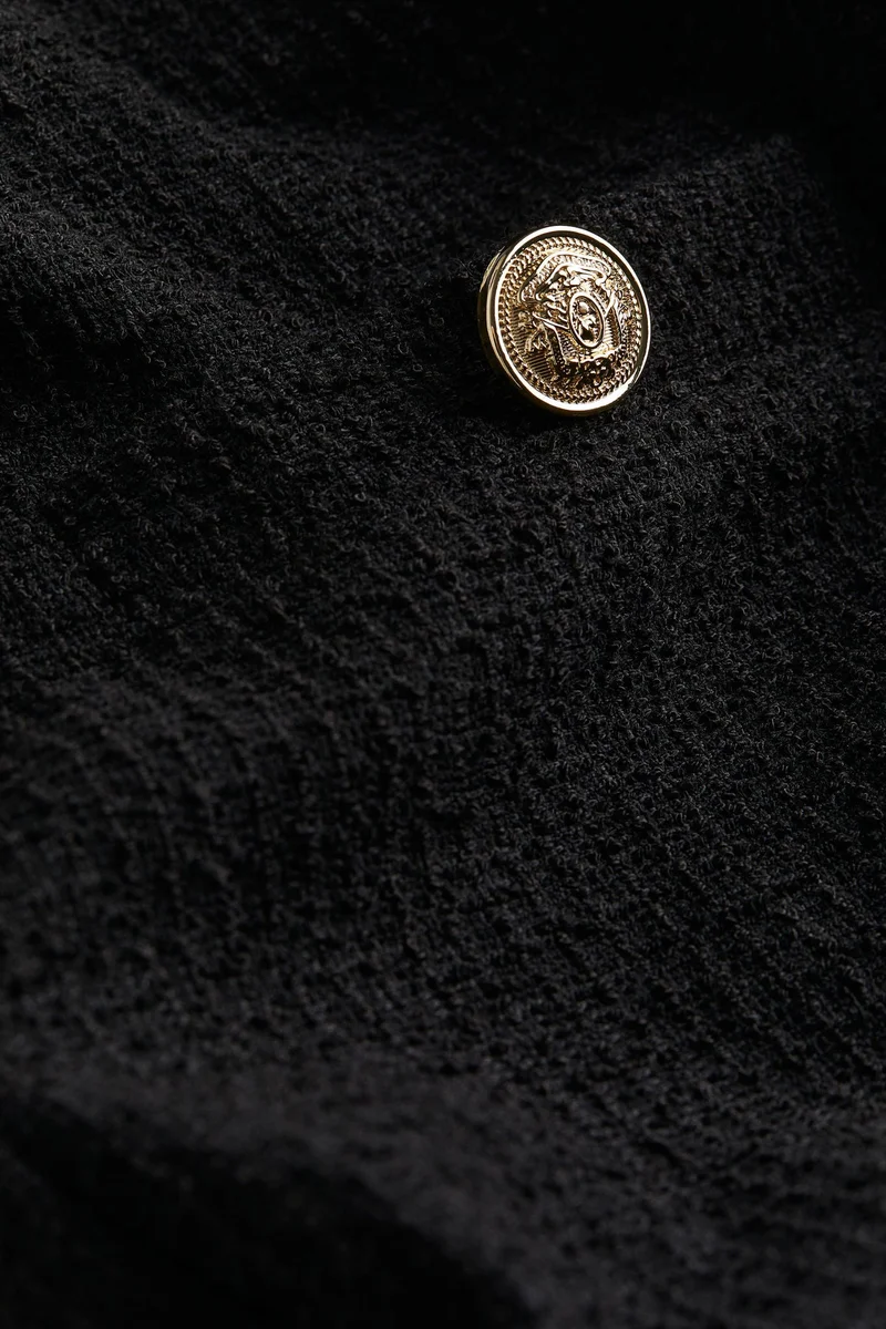 H&M Textured pencil skirt