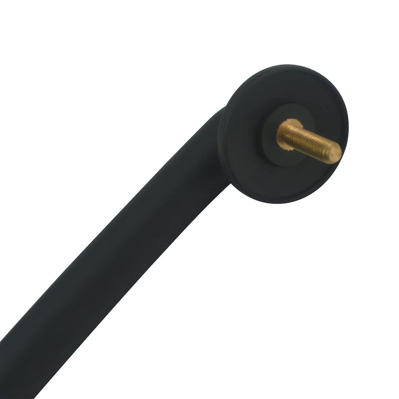 NFSpeeding Front Hood Windshield Hold Down Bracket Fits 1997-2018 Wrangler TJ JK, Strap Black Hood Iron Footman Loop Handle, Replaces 55176422 - Image 5