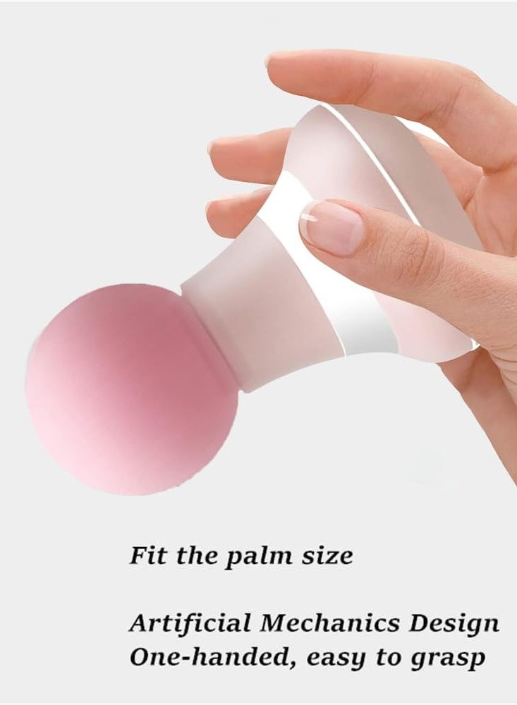 BONITO Mini Electric Massager Wand, Cordless Handheld and Portable,Suitable for Men  Women Shoulder, Neck and Back Massage (Pink)  - Image 1
