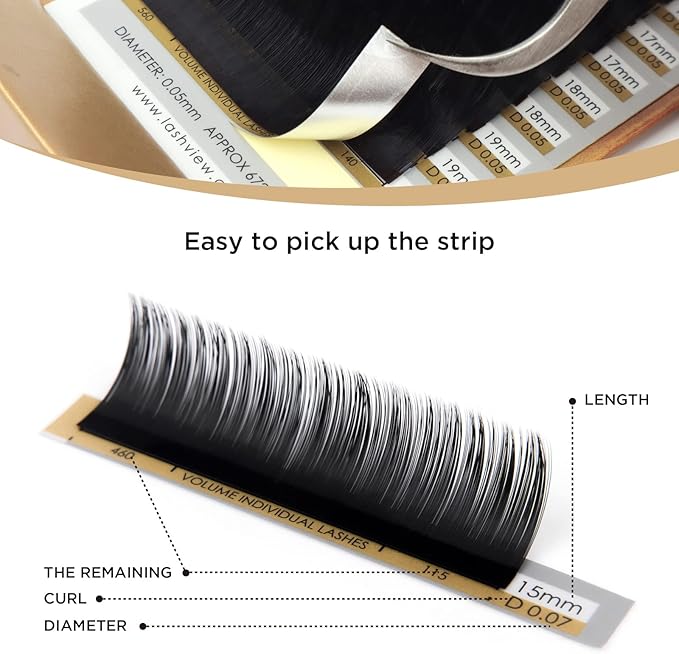 LASHVIEW Self Adhesive Lash Clusters EyelashesPresson Lashes 1016mm Individual Lash Extension Kit with Lash TweezersNo Glue Needed Natural Self Adhesive DIY Eyelash Extension Kit 56PC - Image 5