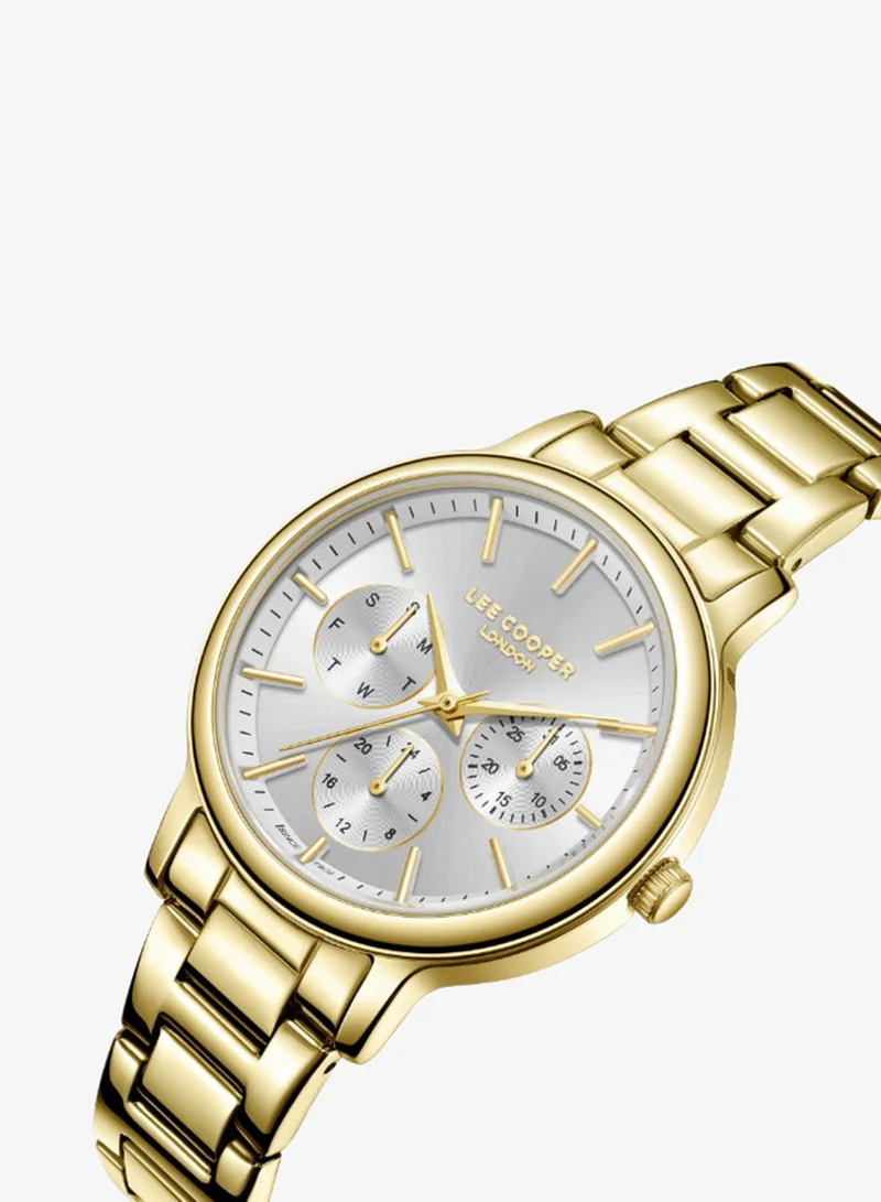 Lee Cooper Women's Metal Multi Function Watch LC07946.130 - 35 mm