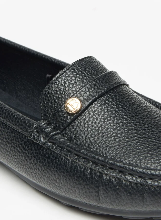 Flora Bella By Shoexpress Women's Textured Slip-On Moccasins