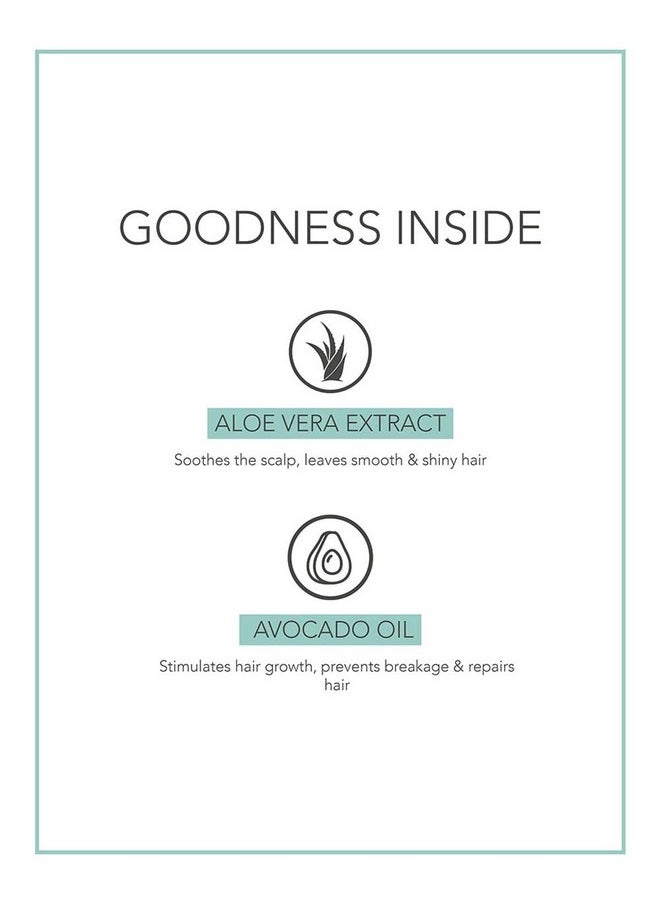 Aloe Vera Avocado Shampoo Enriched With Vitamin E Hydration Boosting & Frizz Control Ph 5.5 Replenishes Dull Lifeless Strands & Restores Hydration 250 Ml