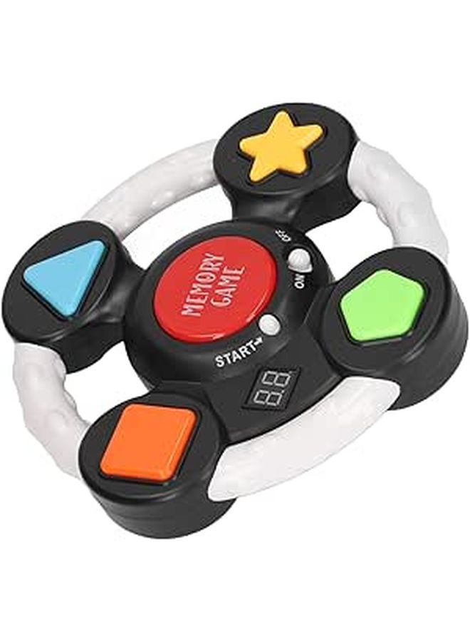 Handheld Electronic Memory Game Lights Running Challenge Brain Teaser Blue - Image 1