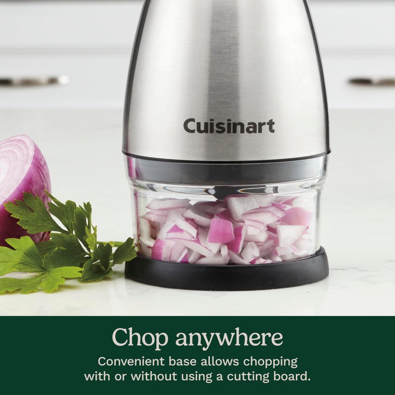 Cuisinart مفرمة كويزينارت، ستانلس ستيل/أسود، CTG-00-SCHP، 8.2" × 3.9" × 3.9" - Image 4