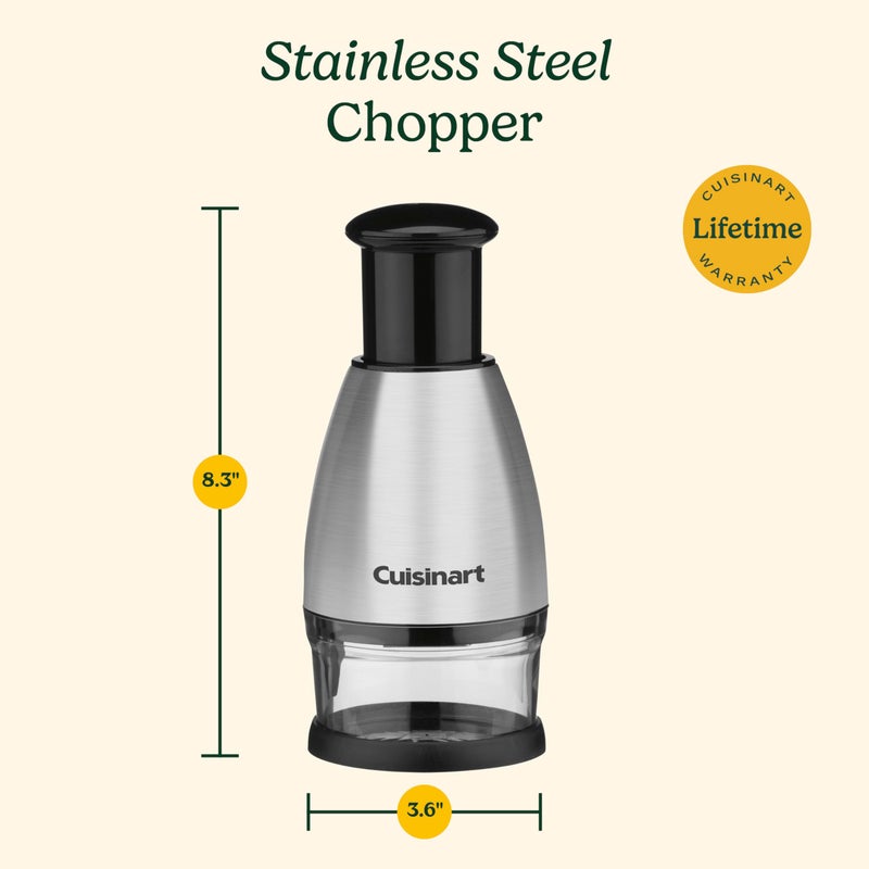 Cuisinart مفرمة كويزينارت، ستانلس ستيل/أسود، CTG-00-SCHP، 8.2" × 3.9" × 3.9" - Image 5