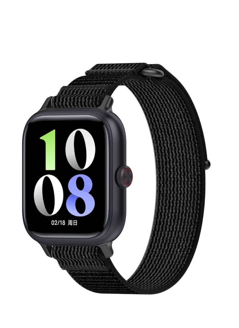 Generic - Strap Compatible with Vivo Watch GT Easy to Install and Disassemble Woven Fabric Pattern Adhesive Watch Replacement Strap Compatible with vivo Watch GT - Image 1