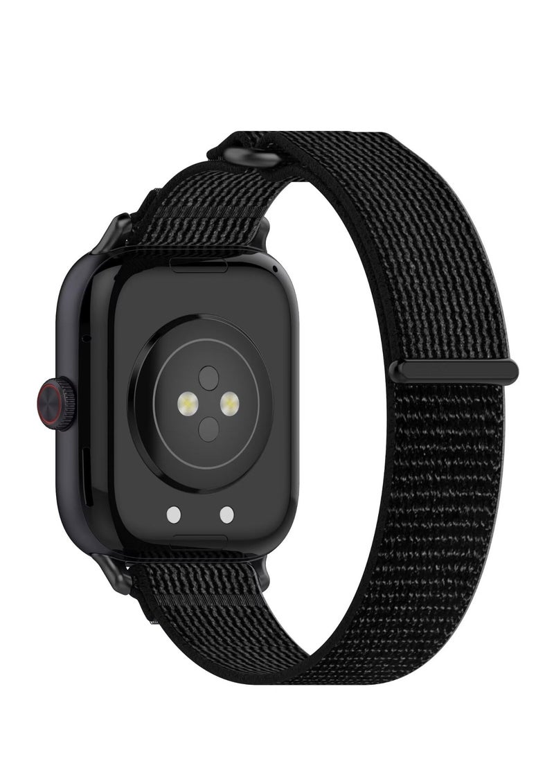 Generic - Strap Compatible with Vivo Watch GT Easy to Install and Disassemble Woven Fabric Pattern Adhesive Watch Replacement Strap Compatible with vivo Watch GT - Image 1