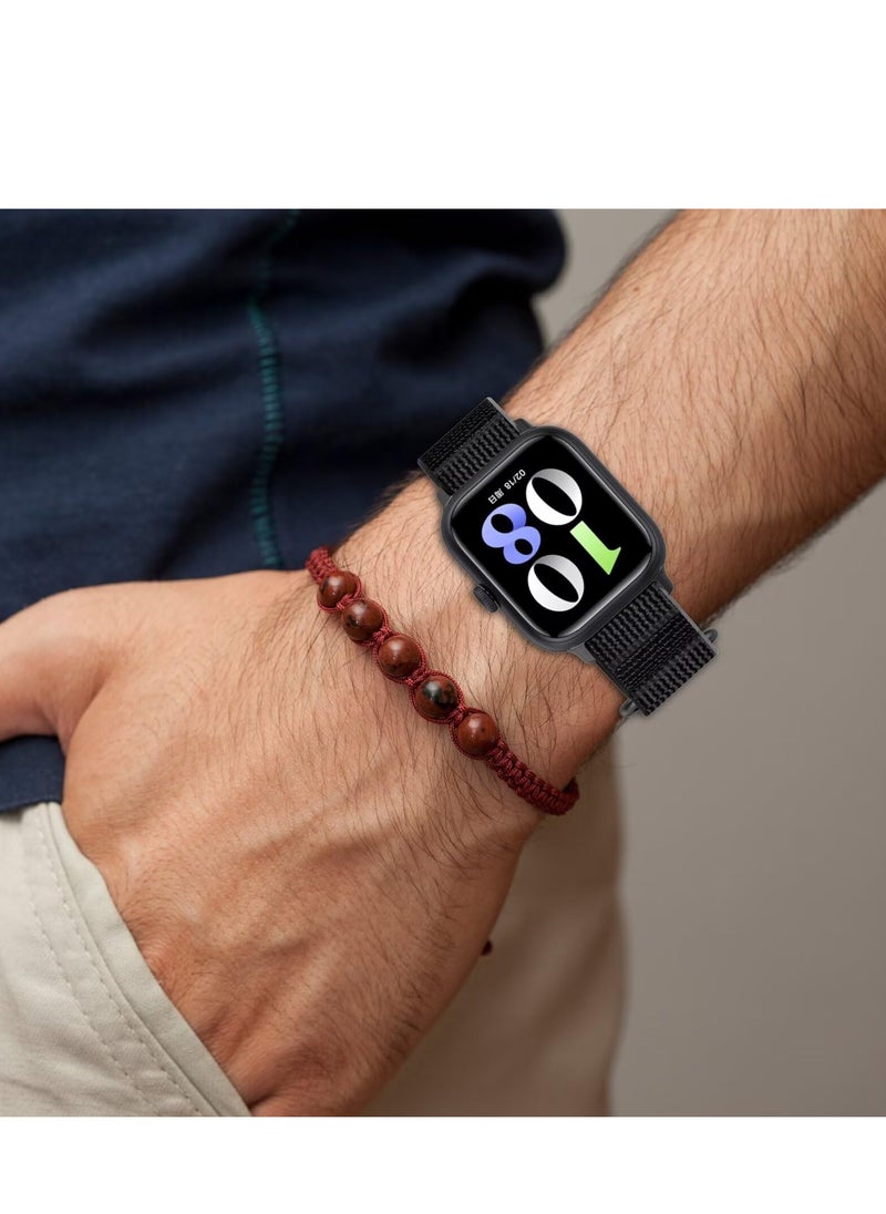 Generic - Strap Compatible with Vivo Watch GT Easy to Install and Disassemble Woven Fabric Pattern Adhesive Watch Replacement Strap Compatible with vivo Watch GT - Image 1