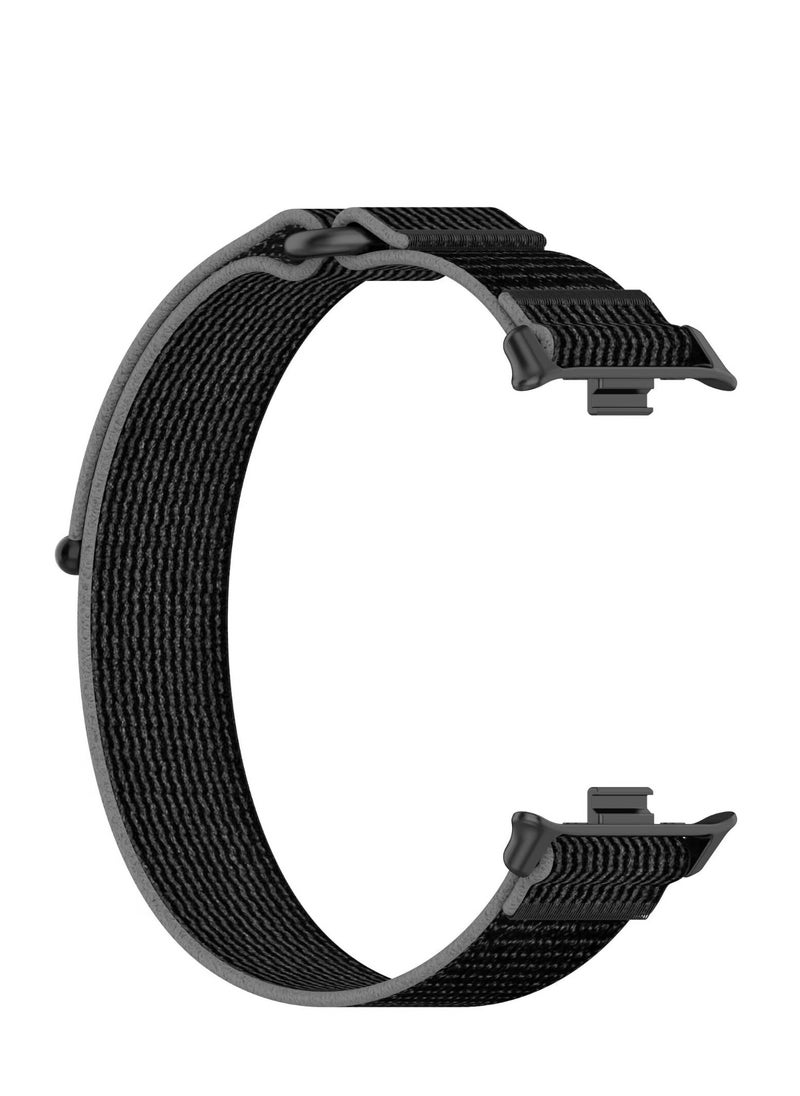 Generic - Strap Compatible with Vivo Watch GT Easy to Install and Disassemble Woven Fabric Pattern Adhesive Watch Replacement Strap Compatible with vivo Watch GT - Image 1