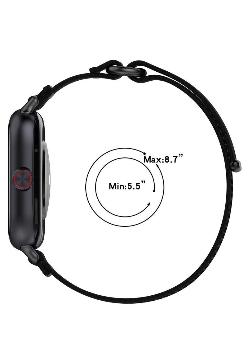 Generic - Strap Compatible with Vivo Watch GT Easy to Install and Disassemble Woven Fabric Pattern Adhesive Watch Replacement Strap Compatible with vivo Watch GT - Image 1