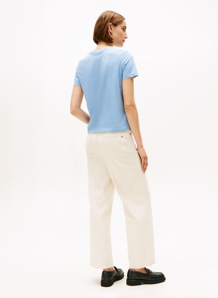 تومي هيلفيغر تيشيرت بياقة دائرية برسومات - Image 2