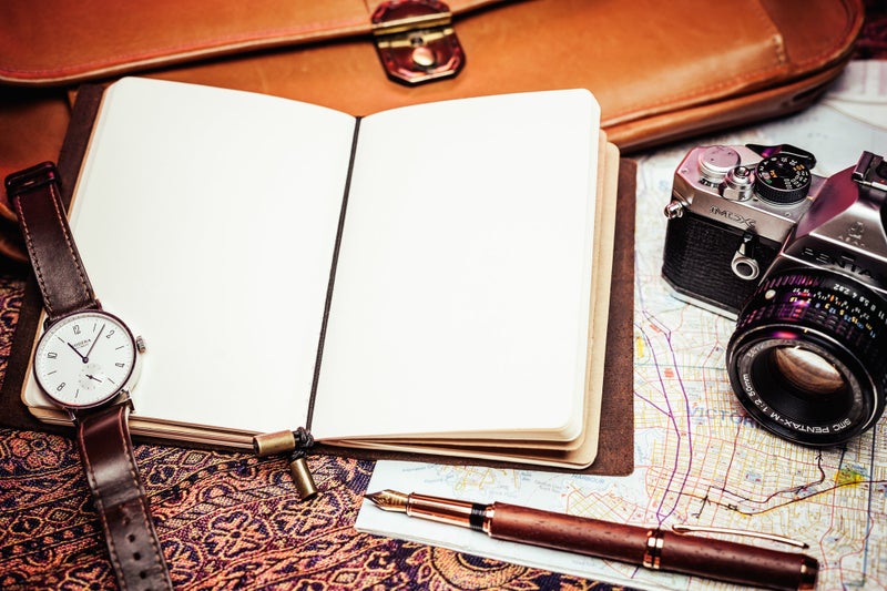 Wanderings Leather Pocket Notebook - 5.1x4 inches - Small Refillable Travelers Journal - Passport Size Perfect for Writing Gifts Travelers Professionals as a Diary or Pocket Journal. Small Size - Image 5