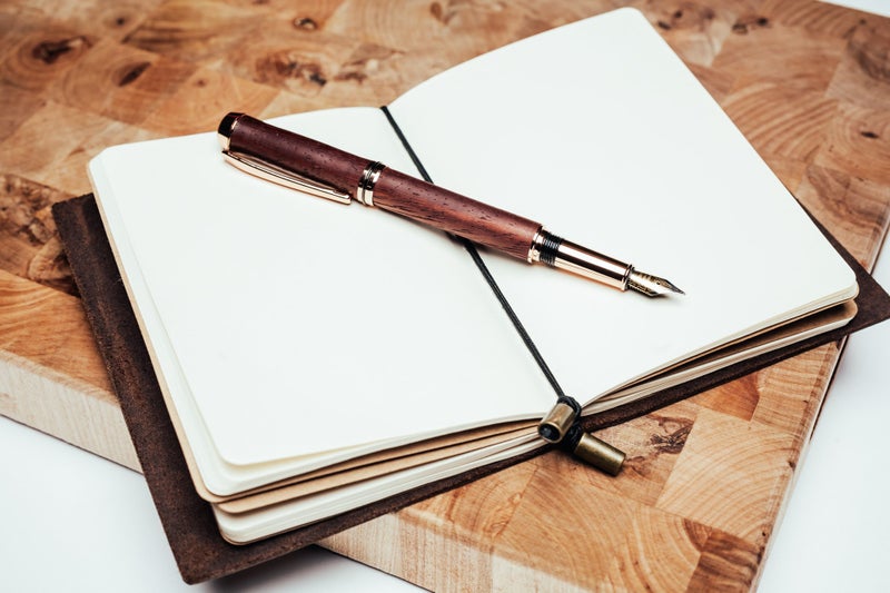 Wanderings Leather Pocket Notebook - 5.1x4 inches - Small Refillable Travelers Journal - Passport Size Perfect for Writing Gifts Travelers Professionals as a Diary or Pocket Journal. Small Size - Image 3