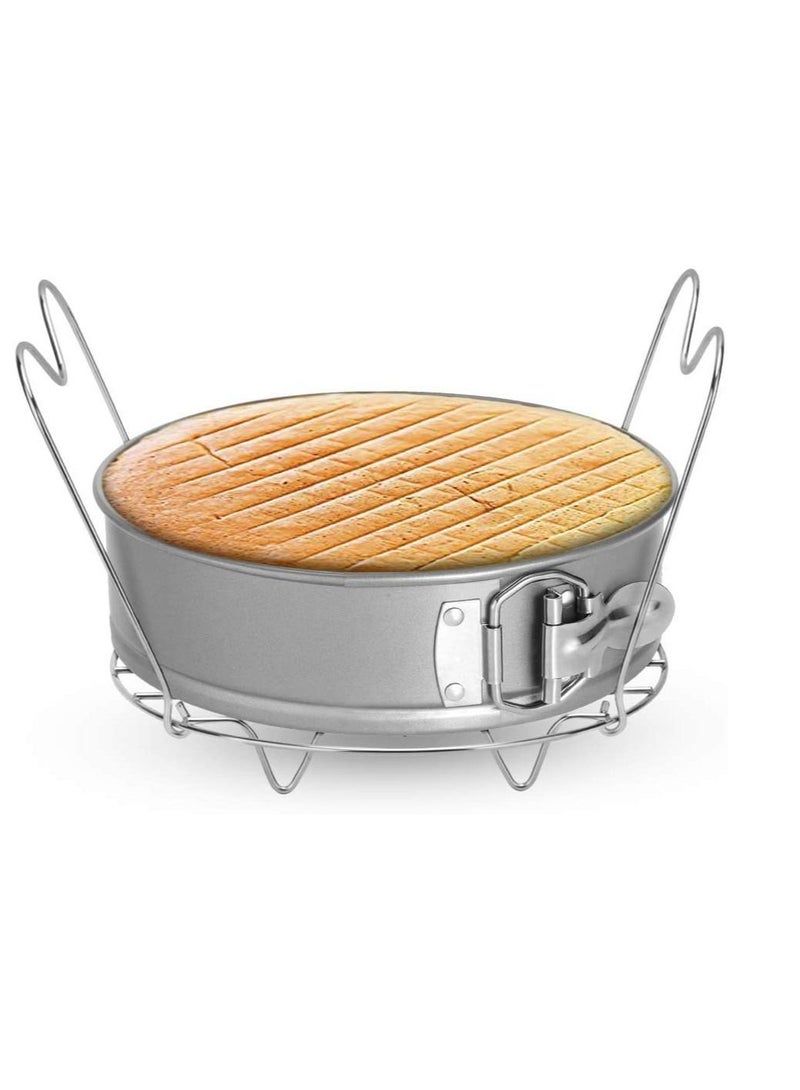 For Instant Pot 3 Qt Cooker Steamer Rack Trivet with Handles for Pot, Alamic Electric Pressure Cookers  - Image 3