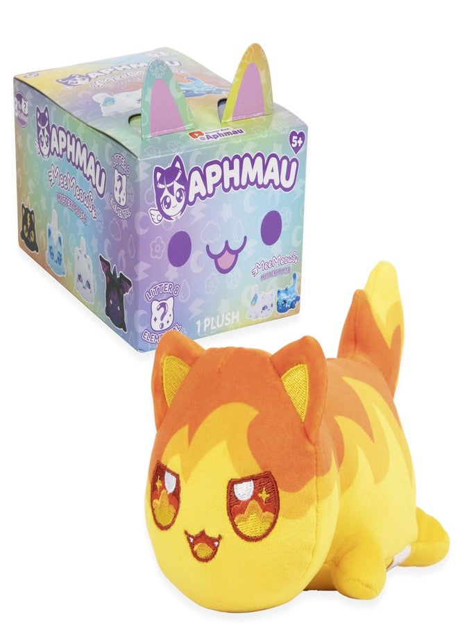 Aphmau 6” MeeMeow Mystery Plush - Series 8, YouTube Minecraft Gaming Channel, Blind Box, 1 of 8 Possible, Fun Elemental MeeMeows Inspired by Minecraft, Official Merch - Image 3