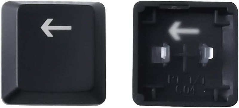 هويون مجموعة كاملة من 87 أغطية مفاتيح HUYUN بديلة للوحة مفاتيح Logit G813/G815/G913/G915 TKL RGB الميكانيكية للألعاب (87 مفتاحًا أسود) - Image 4