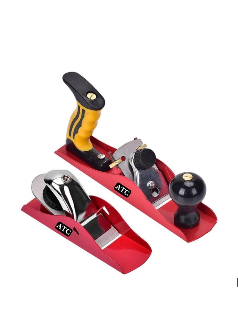 ATC Wood Hand Planer SetHand Tool Block Plane For Trimming Projects Woodworking Carpenter Diy Model Making Planer Set - Image 1
