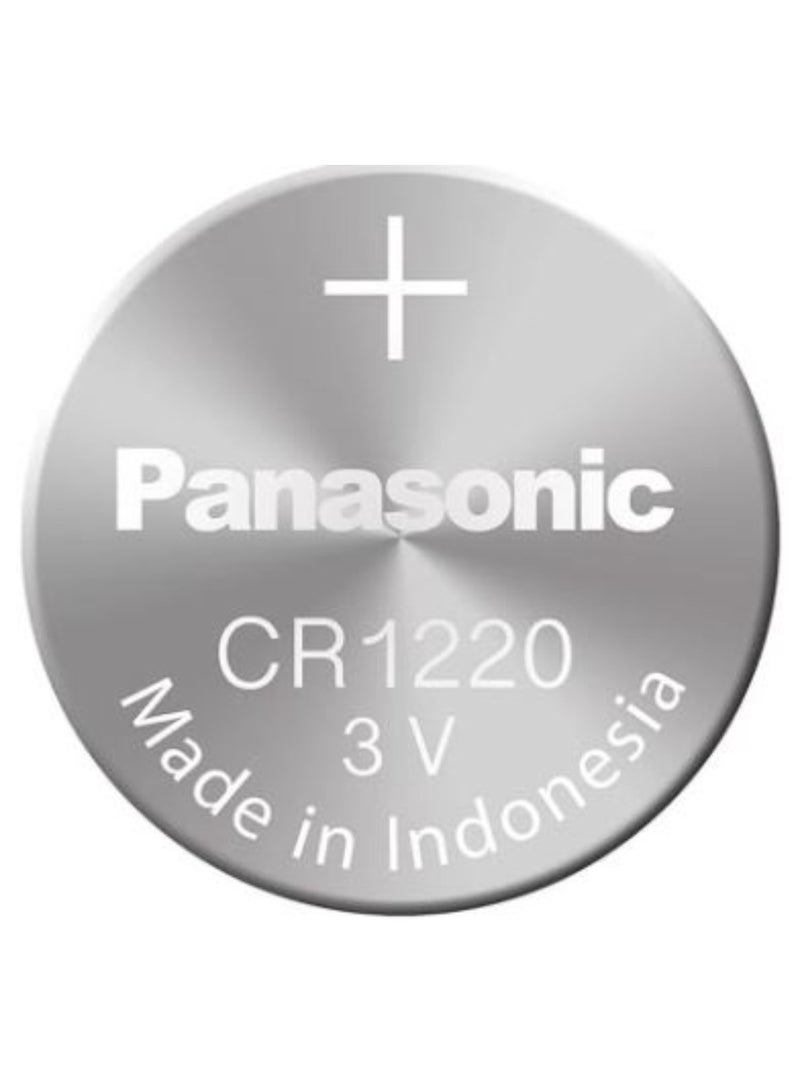 1-Piece Panasonic CR1220 Lithium 3V Indonesia Battery