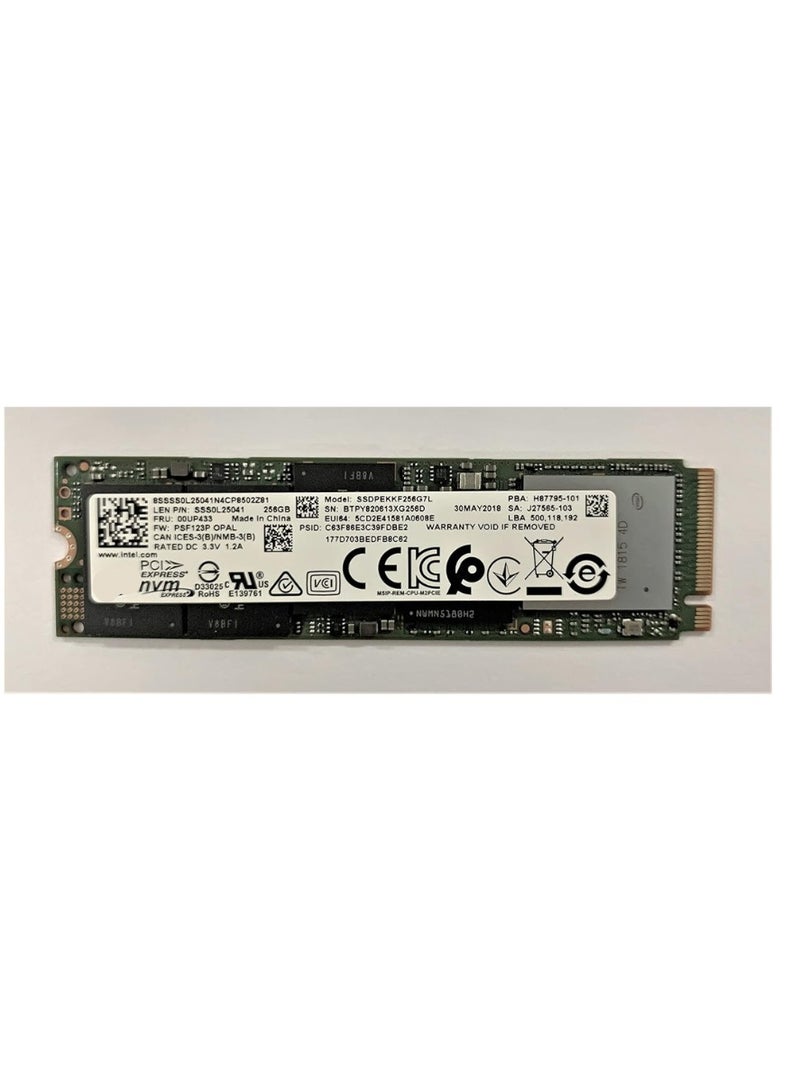 قرص SSD داخلي M.2 2280 بسعة 256 جيجابايت – NVMe PCIe 3.0، تخزين عالي السرعة لأجهزة اللابتوب والكمبيوتر  - Image 1