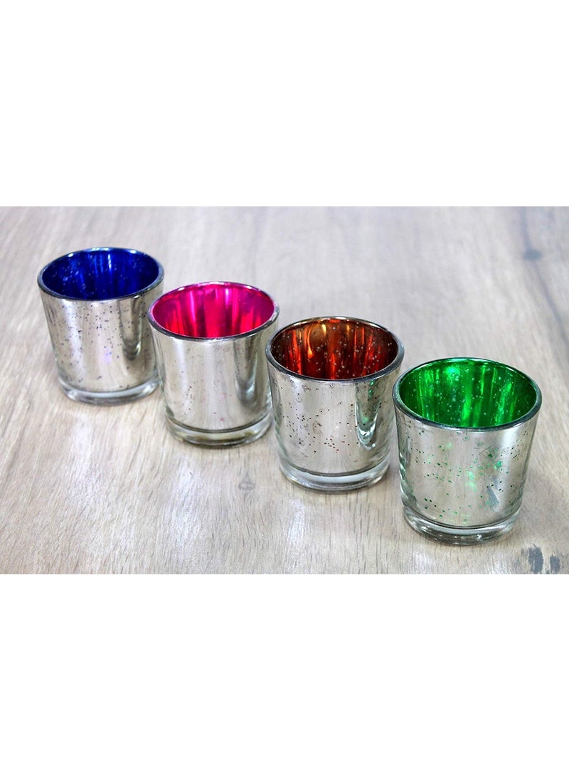ESPLANADE eSplanade Tealight HoldersTealight Candles Holders Christmas Festival Lights Smaller  Set of 4  - Image 4