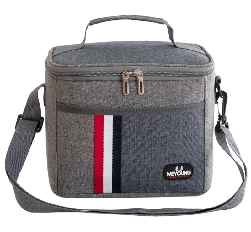 Insulated Food Bag 15L Large Capacity Oxford Water-Resistant Bag - Wide Opening Cooler Bag for Picnic Outdoor Sports Office - Image 1