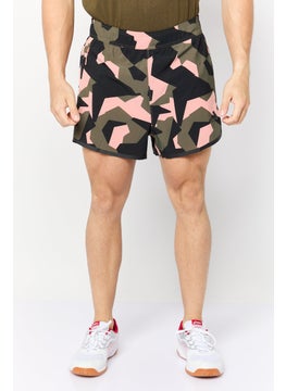 Adidas Men Sportswear Fit Drawstring Training Short, Multicolor  - Image 1