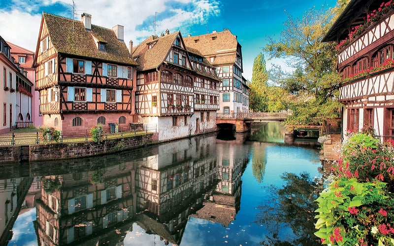 Pintoo Jigsaw Puzzles 4000 Piece for Adults Strasbourg Petite France Beautiful Plastic Puzzle for Home Decor Zero Dust Easy Storage H1755 - Image 3