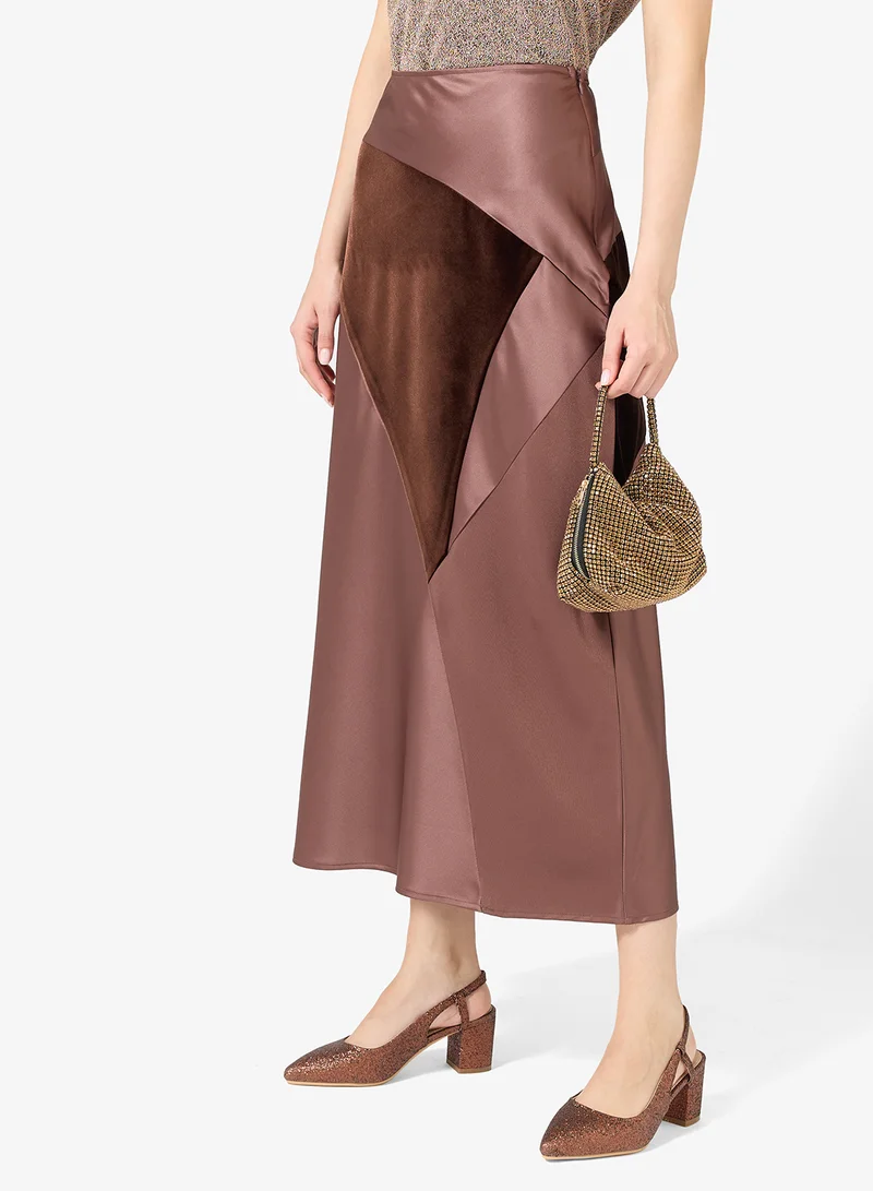 Ella Limited Edition Brown Chunky mid heel, slingback for Women | Best Price UAE