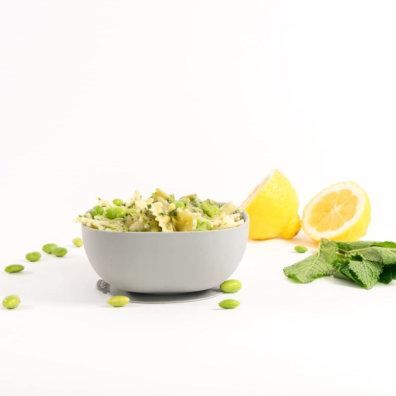 BEABA 100% Silicone 4-Piece Baby Feeding Set, Suction Plates for Baby, Includes Baby Plate, Baby Bowl, Baby Cup, 2nd Stage Silicone Spoon, Made w/High Quality Silicone, Baby Must Haves, Rose - Image 5